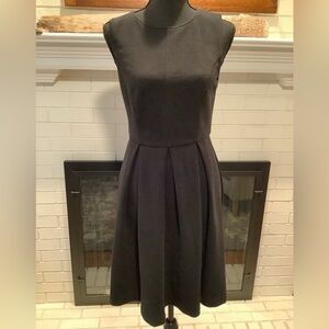 Boden Fit and Flare Black Dress Sz 6